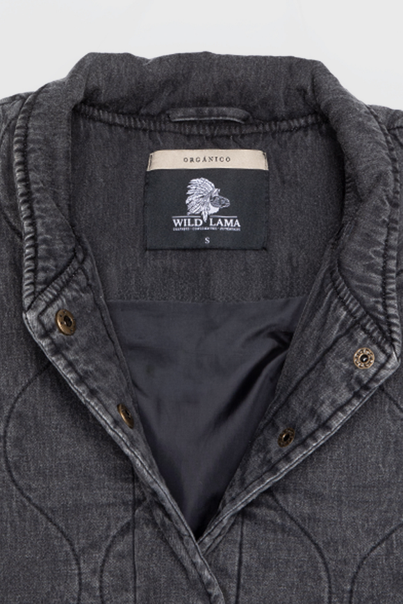 Chaqueta Roma Orgánica Negra Mujer