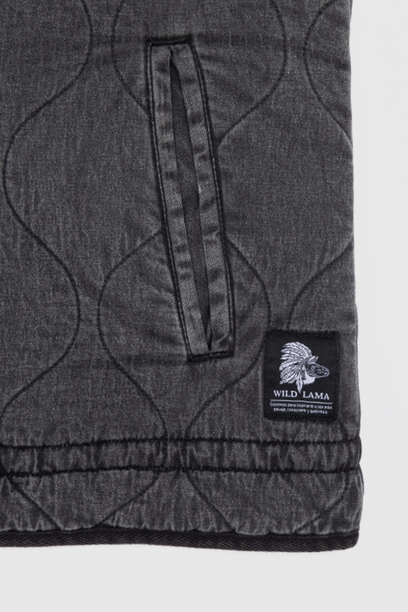 Chaqueta Roma Orgánica Negra Mujer