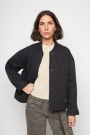 Chaqueta Zepa Orgánica Negra Mujer-4