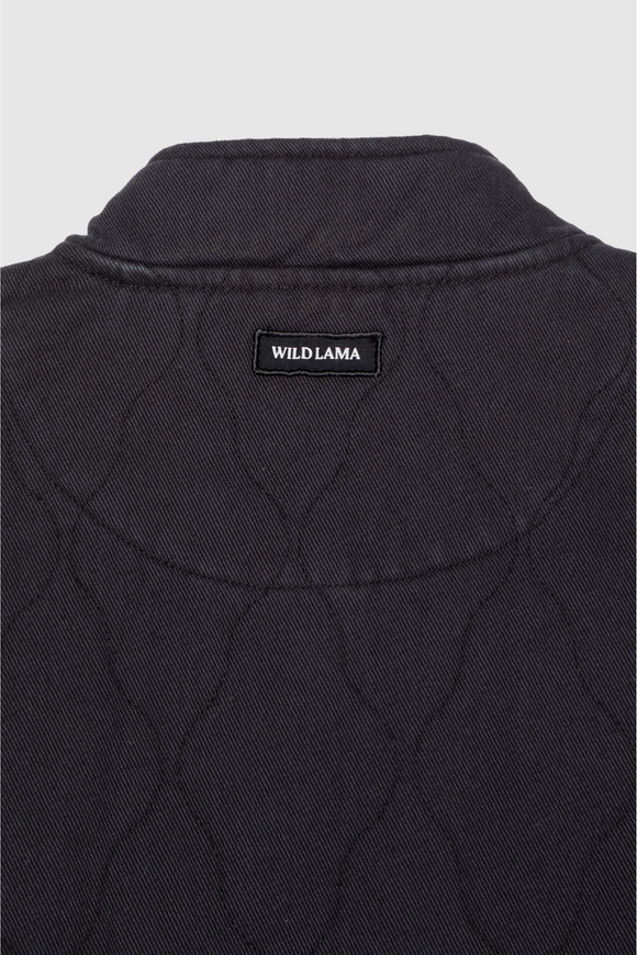 Chaqueta Zepa Orgánica Negra Mujer