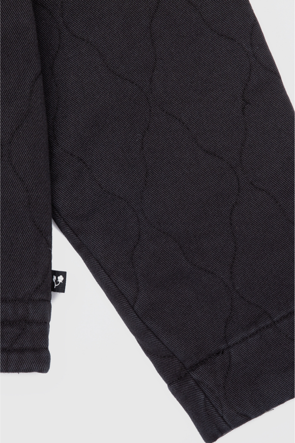 Chaqueta Zepa Orgánica Negra Mujer