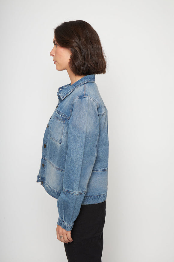 Chaqueta Freya Orgánica Denim Mujer