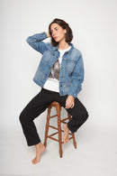 Chaqueta Freya Orgánica Denim Mujer-1