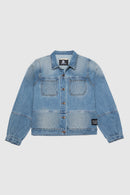 Chaqueta Freya Orgánica Denim Mujer-7