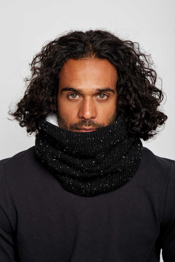 Cuello Lua Reciclado Negro