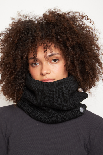Cuello Veron Reciclado Negro