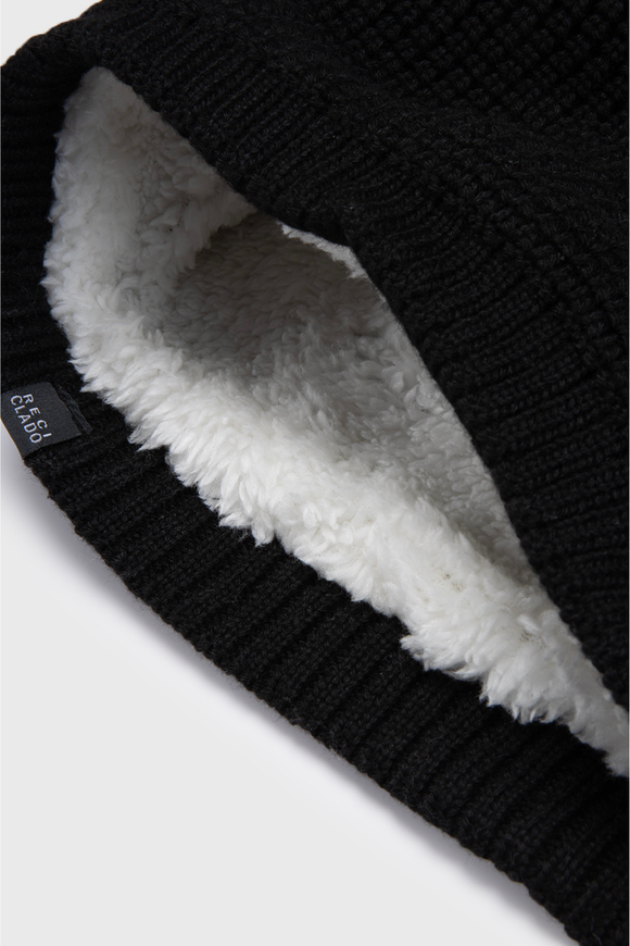 Cuello Veron Reciclado Negro