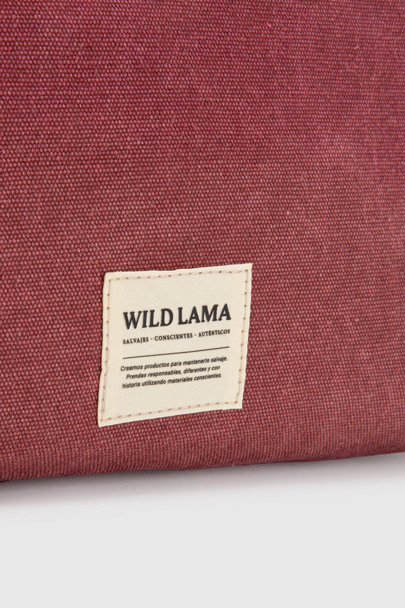 Estuche Velu Reciclado Burdeo