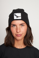 Gorro Huilo Reciclado Negro-2