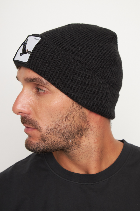Gorro Huilo Reciclado Negro