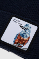 Gorro Huilo Reciclado Azul-9