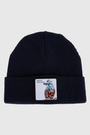 Gorro Huilo Reciclado Azul-7