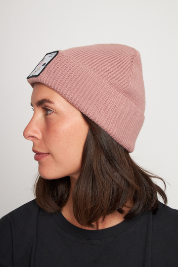 Gorro Huilo Reciclado Rosado - 0