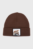 Gorro Huilo Reciclado Café-7