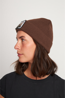 Gorro Huilo Reciclado Café-4