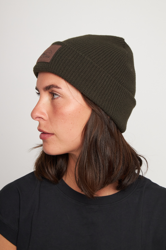 Gorro Loku Reciclado Verde Militar