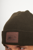 Gorro Loku Reciclado Verde Militar-3