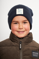 Gorro Neve Con Causa Reciclado Navy Kids-1