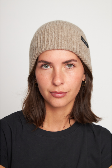 Gorro Rita Fibra de Origen  Natural Beige