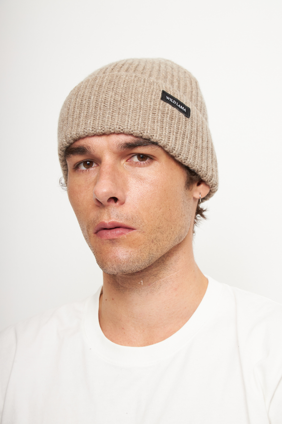 Gorro Rita Fibra de Origen  Natural Beige