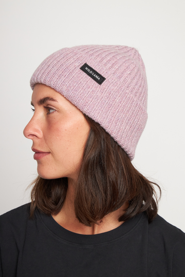 Gorro Rita Fibra de Origen Natural Rosado - 0