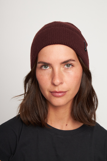 Gorro Ruta Reciclado Burdeo - 0