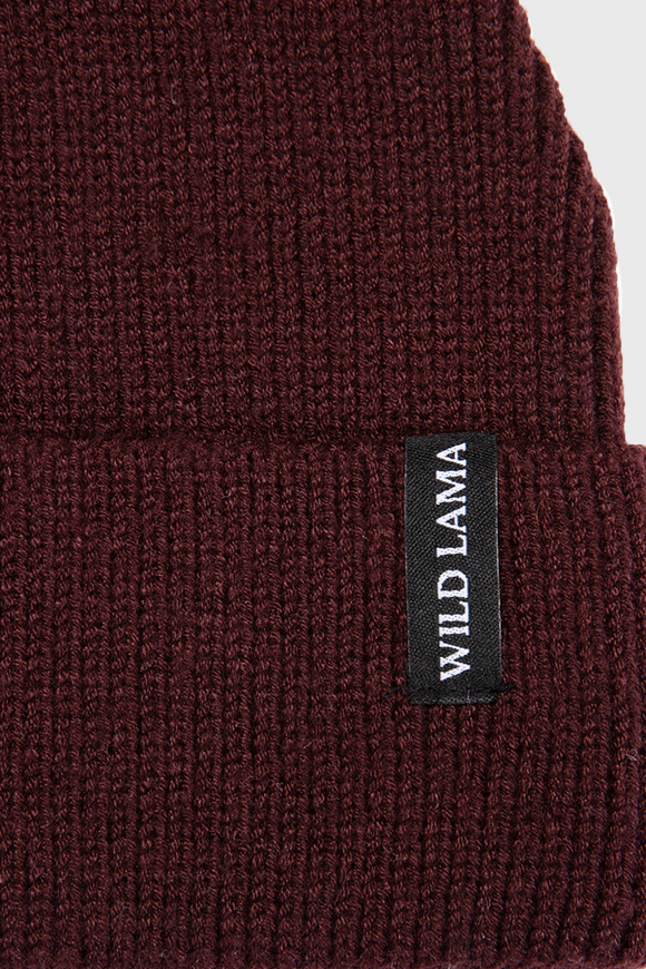 Gorro Ruta Reciclado Burdeo