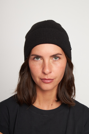 Gorro Ruta Reciclado Negro
