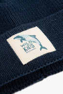 Gorro Neve Con Causa Reciclado Navy Kids-7