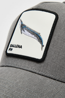 Jockey Ballena Fin Orgánico Gris Lavado CHIP NFC-8