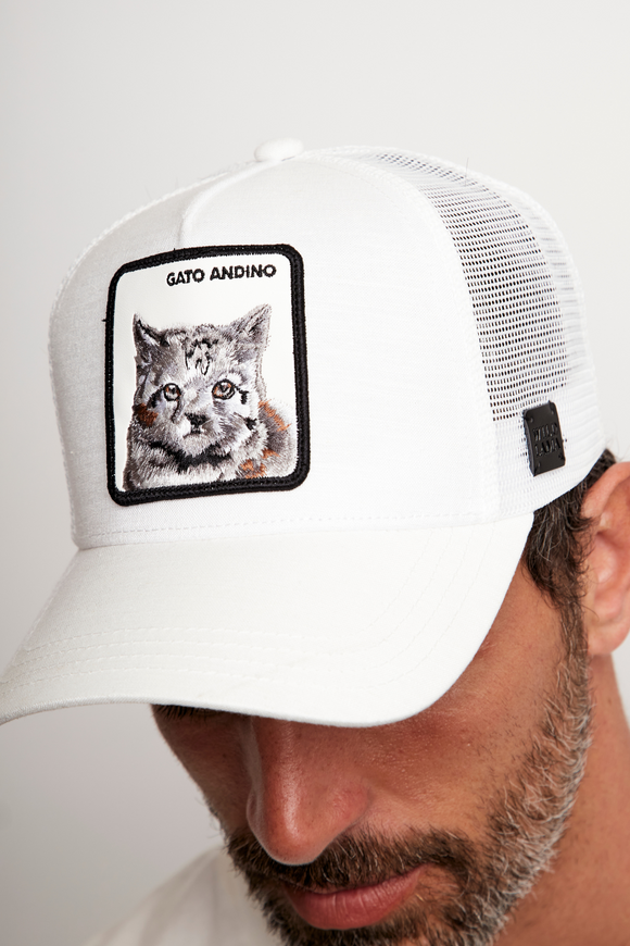 Jockey Gato Andino Fibra de Origen Natural Blanco Lino