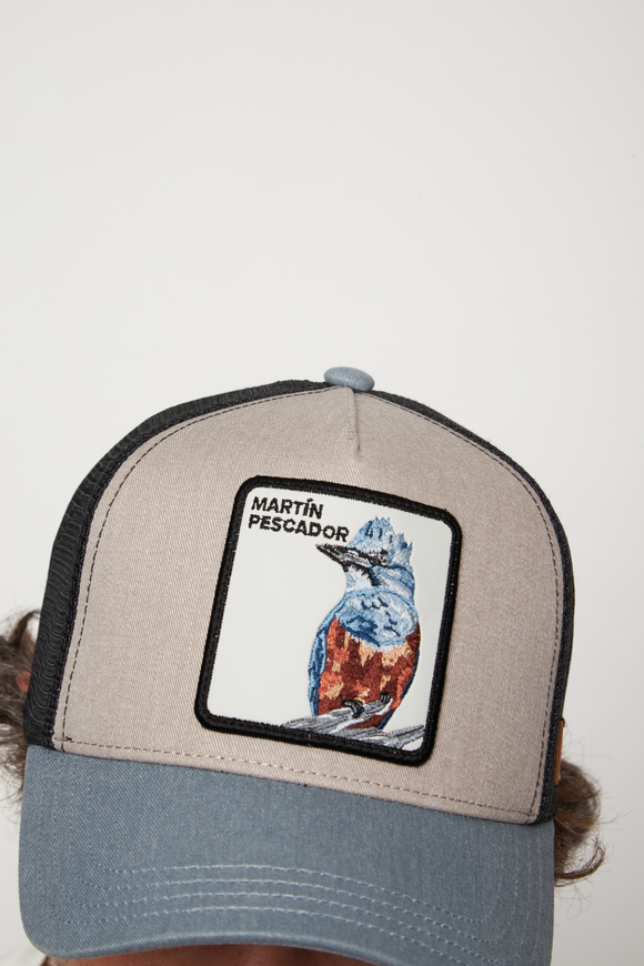 Jockey Martín Pescador Orgánico Beige Lavado