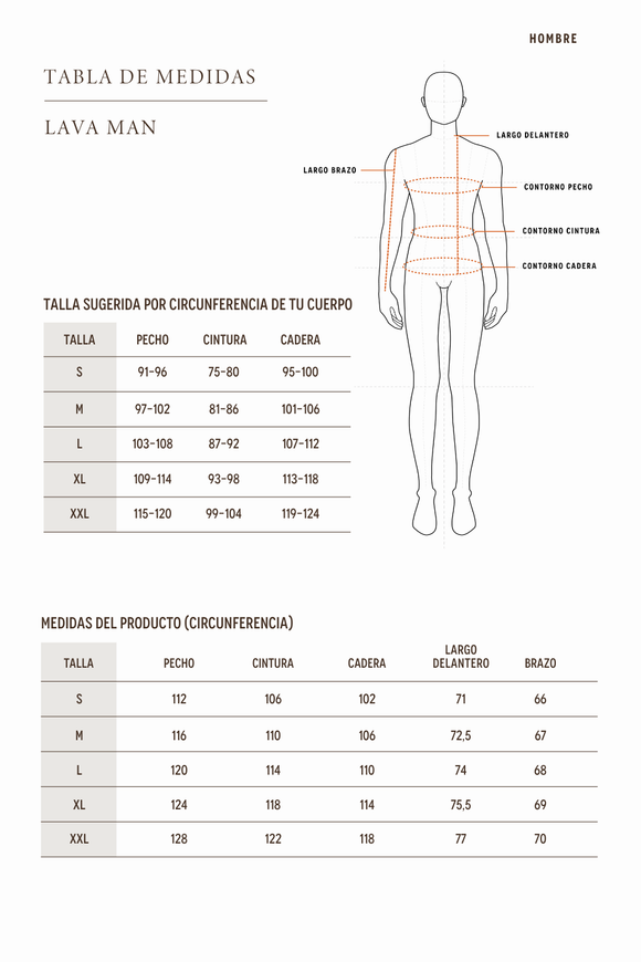 Polar Lava Man Reciclado Burdeo Full Print Hombre