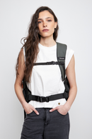 Mochila Travel Baku L Reciclada Verde 44L.-9