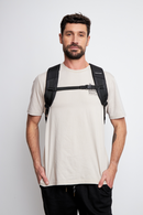 Mochila Travel Baku M Reciclada Negra 26L.-8