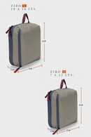 Bolsa Expandible Travel Ziro Reciclada Beige-2