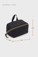 Neceser Travel Jackie Reciclado Negro 4L.-2