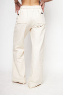 Pantalón Esme Orgánico Beige Mujer-7