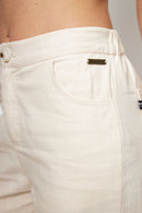 Pantalón Esme Orgánico Beige Mujer-5