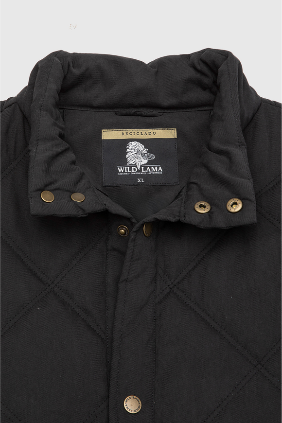 Parka Baker Reciclada Negra Hombre