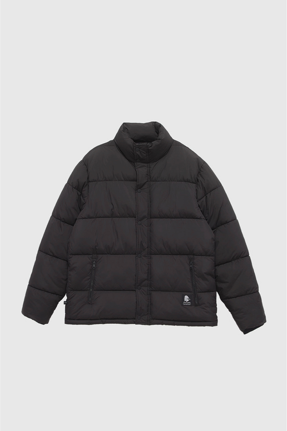 Parka Essential Reciclada Negra Hombre