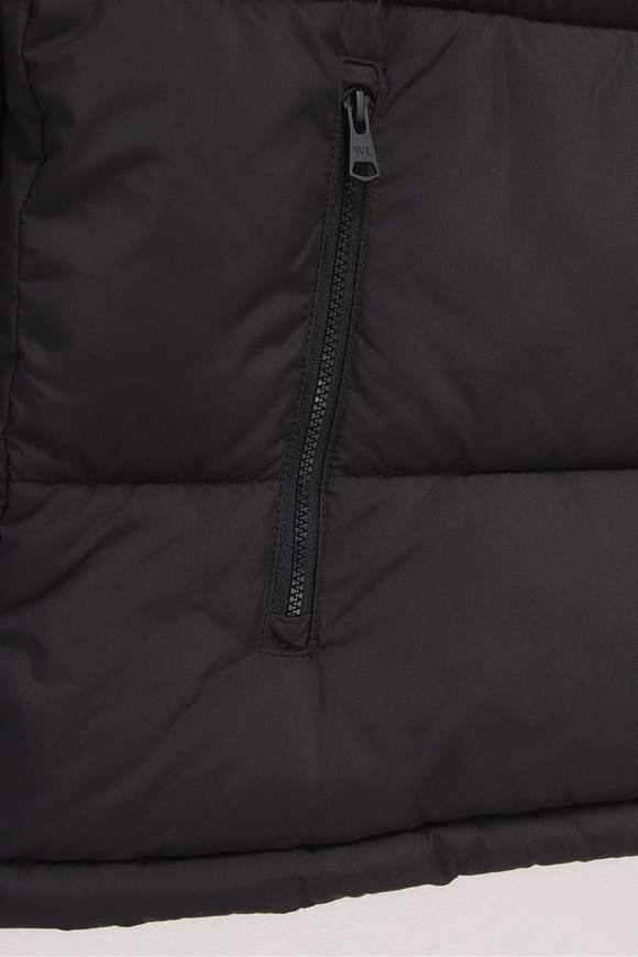 Parka Essential Reciclada Negra Hombre