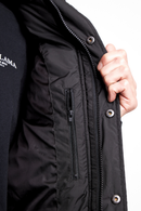 Parka Essential Reciclada Negra Hombre-7