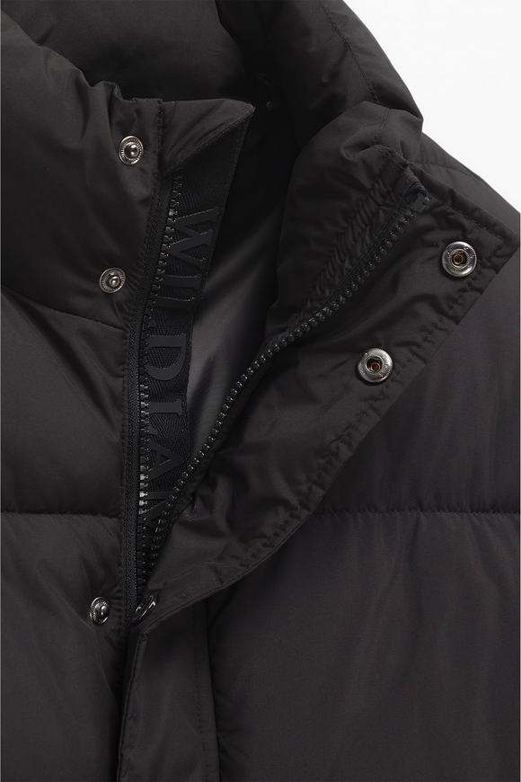 Parka Essential Reciclada Negra Hombre