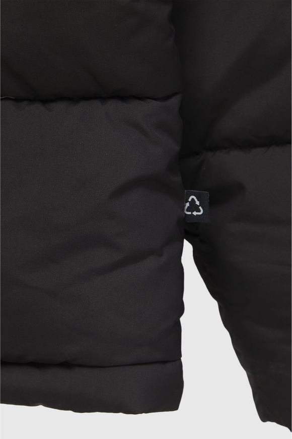 Parka Essential Reciclada Negra Hombre