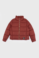 Parka Essential Reciclada Terracota Mujer-8