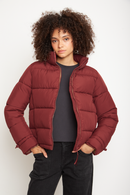 Parka Essential Reciclada Terracota Mujer-3