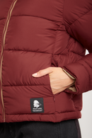 Parka Essential Reciclada Terracota Mujer-7
