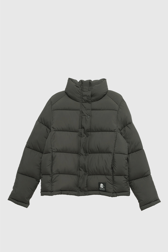 Parka Essential Reciclada Verde Mujer