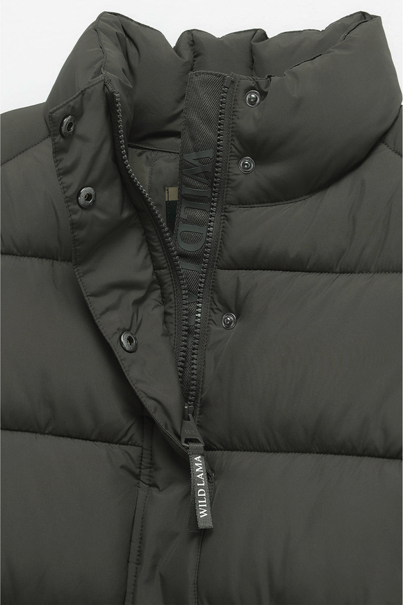 Parka Essential Reciclada Verde Mujer